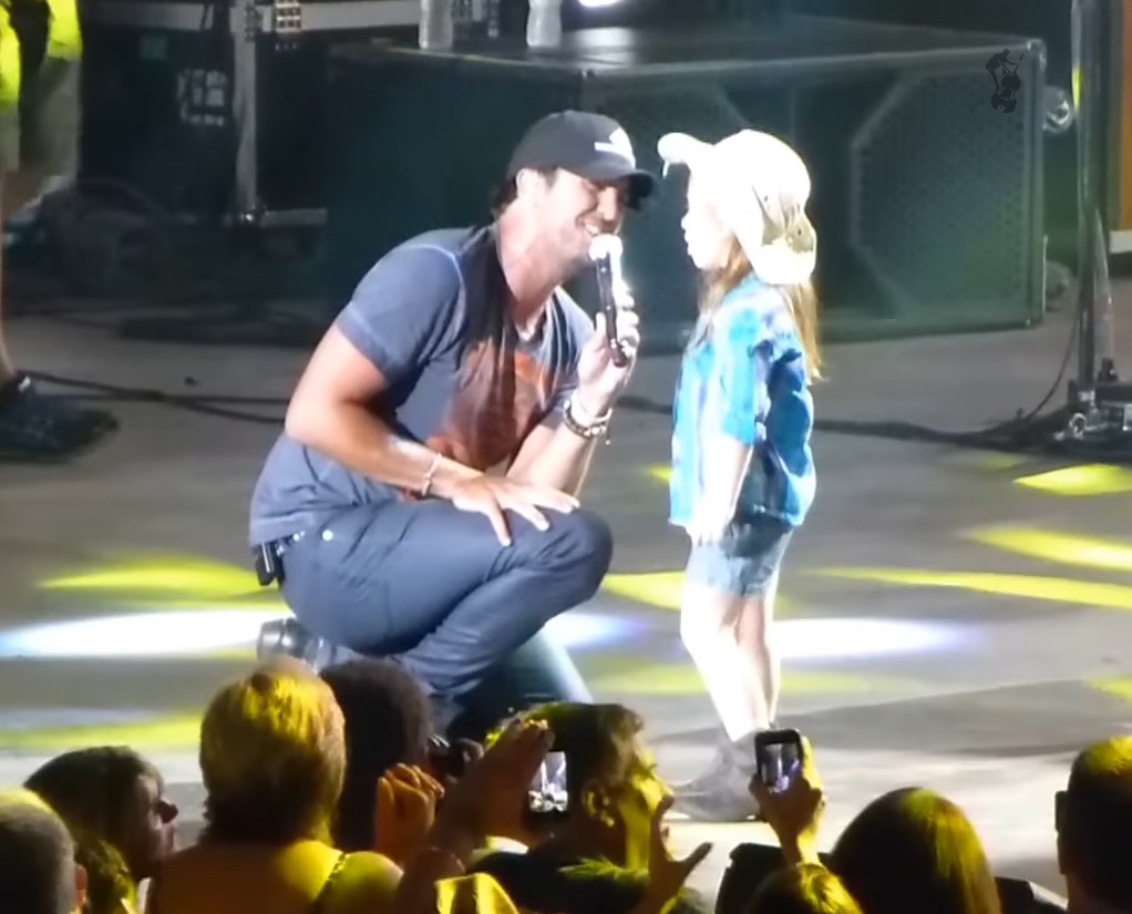 Young Fan Joins Luke Bryan Onstage, Surprises with Lyrics